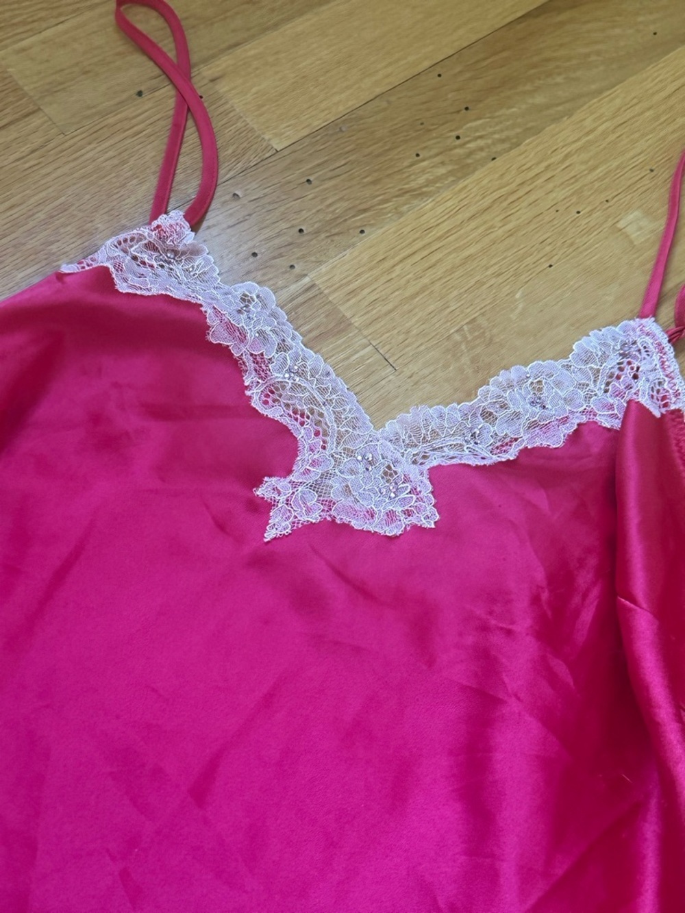 Silky Victoria Secret Lace-Trim Dress - Women Intimates & Sleepwear - Picture 3 of 9